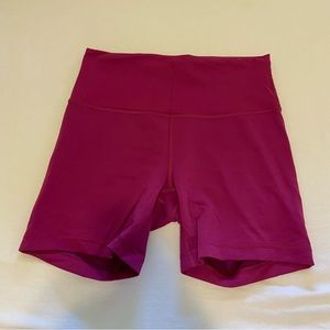 Lululemon wunder train 6 inch size 10 women's